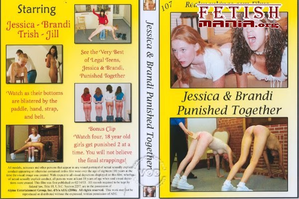 [RealSpankings Film] Jessica And Brandi Punished Together [Lesbian]
