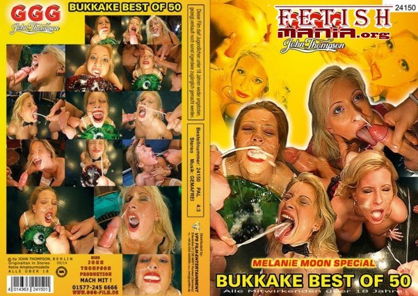 [GermanGooGirls] Best Of Bukkake #50 - Melanie Moon Special (2014)