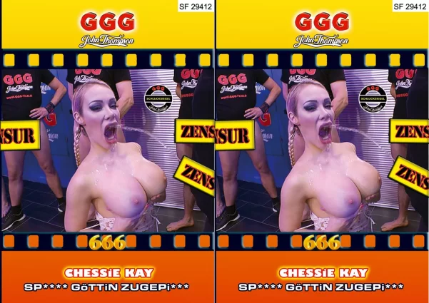 Chessie Kay - Sperma Göttin Zugepisst | Bukkake Movie