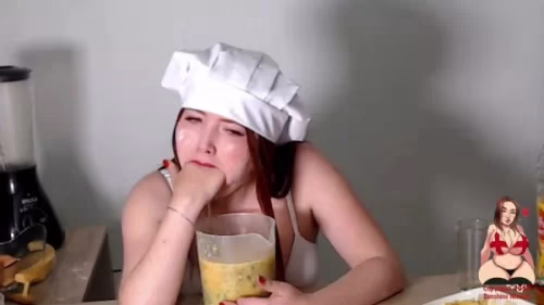 Ginger Cris - Healthy vomit eating | Extreme Video
