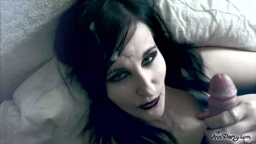 Ann Darcy - Happy Friday Facial with Goth Cumslut | Jizz Video