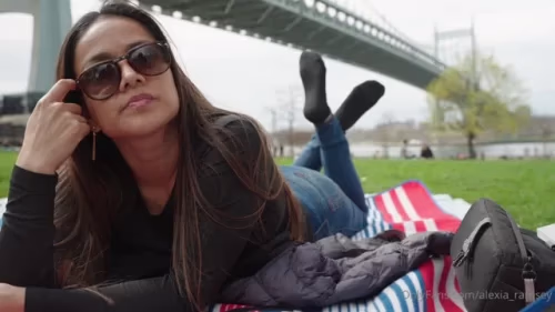 Public Sock Removal Tease