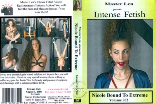 Nicole - Intense Fetish 762 - Bound To Extreme