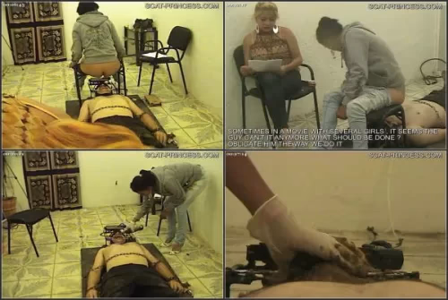 Britany's scat interview with pathetic slave