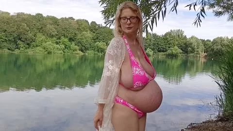 Casey Deluxe - Pregnant Mom with Huge Boobs