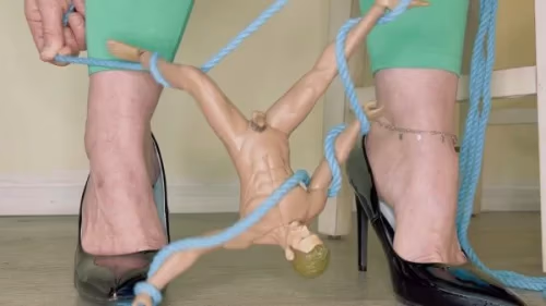 Brianna Kelly's in Giantess tying you up and toying with you