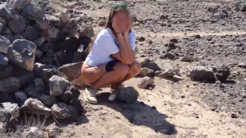 Pee in public and Daddy was filming