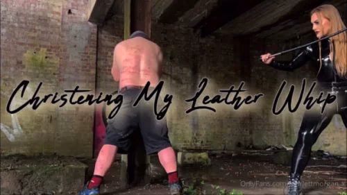 Scarlett Morgan's Leather whip for your tears