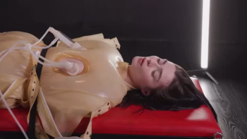 Rosie Lynn In Inflatable Latex Sack | BDSM Video