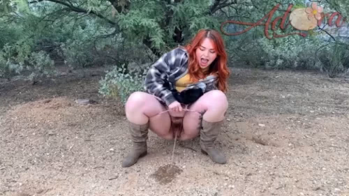 Adora Bell - Public Peeing on Date | Nasty Video