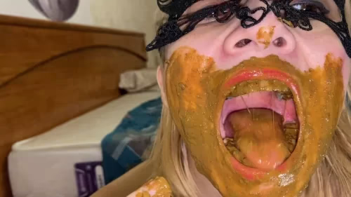 P00girl - Made a cast of the jaw from shit like a dentist