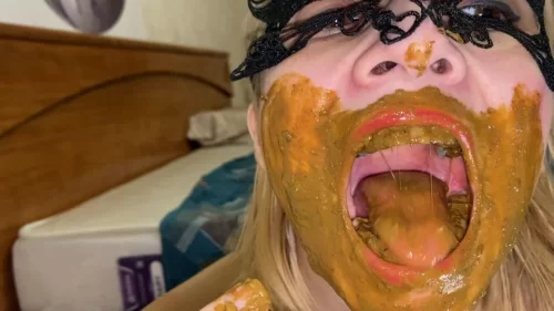 P00girl - Made a cast of the jaw from shit like a dentist