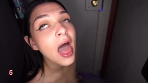 Virgo - First Time Gloryhole Porn Visit | Cum Play Video