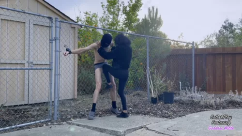 Goddess Wilde - Chained And Kicked | Femdom Video