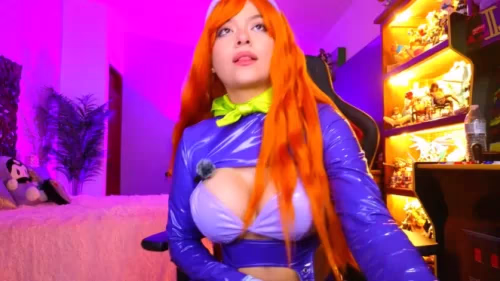 Gundamchick - Showing Off New Dafne Cosplay from Scooby Doo | Fetish Video