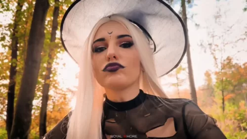 Suzie Sparklez - Horny witch tasting urine in the dark forest | Extreme Video