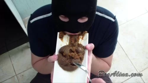 Poo Alina - Test Instrument For Feeding A Toilet Slave | Scat Video