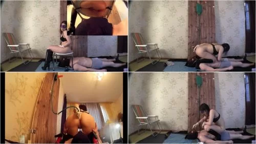 Princess Mia - Pleasure Goof On Her Slave | Scat Video