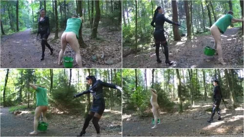 Madame Sarka - Outdoor Training - Corporal punishment