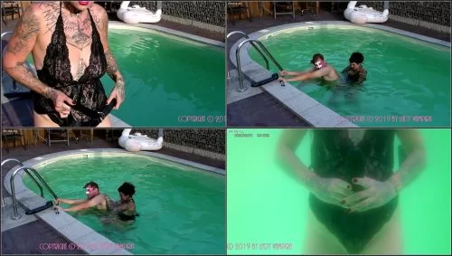 Lady Vampira - Summer Fetish Fun Part 4 - Underwater Pegging
