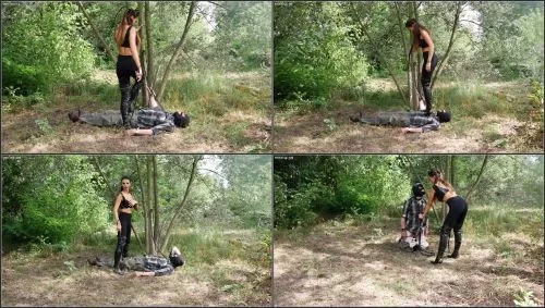 Lady Milana - Oldman Trampling - Mouth spitting