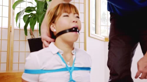 Schoolgirl Uniform Doxy Fun - Mina - Rope bondage