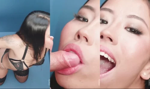 Lore Hot - Sucks Incoming Cocks in Gloryhole Box 2 | Cum Play Video