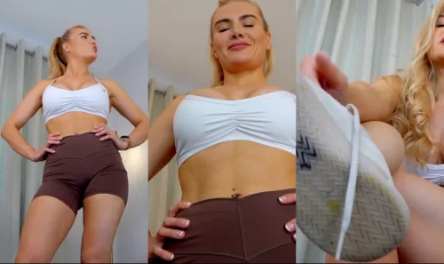 Dommelia - Gym Girl Shrinks the Gym Creep | Crush Video