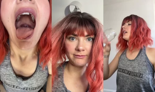 Yourhikerbabe - Teases With Her Tongue Then Eats You | Vore Video