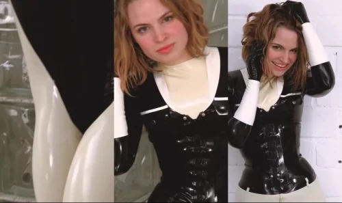 Hermione Jones - LateXperiment Fashion Model Part 2 | Shiny Clothes Video