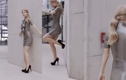 Leila Herring - LateXperiment Fashion Model Part 12 | Shiny Clothes Video