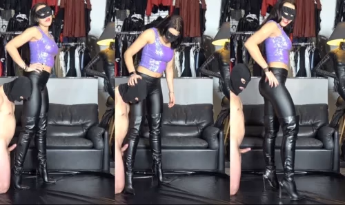 Mistress Gaia - Boot Cum | Soles Video