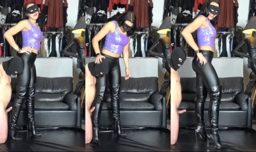 Mistress Gaia - Boot Cum | Soles Video