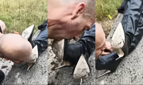 SexyLena - Suck My Otk Boots | Soles Video