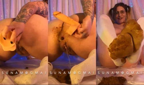 Lady Tsunam - Toesies and Turds | Poop Video