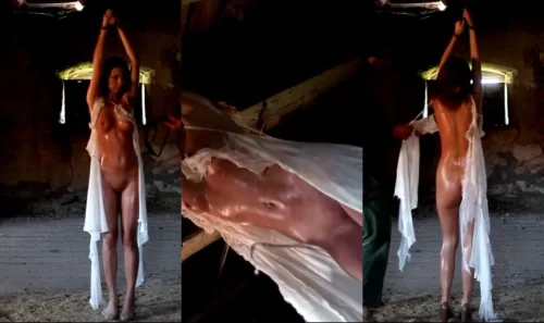 Lea Tyron - Captive And Whipped In Old Mill Part 3 | BDSM Video