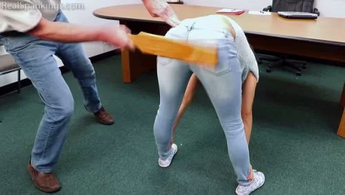 A Severe Paddling For Dress Code Violations - Kiki - Pain