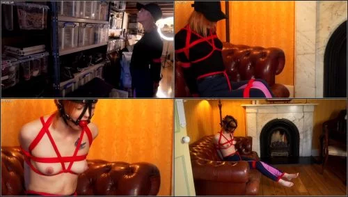 Equestrian Experiments With Bondage - Kourtney - Harnessgag