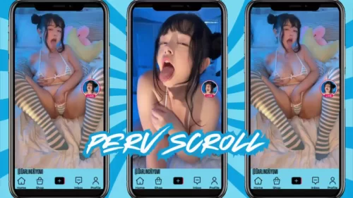Darling Kiyomi - Perv Scroll Gooner Training | Mental Video