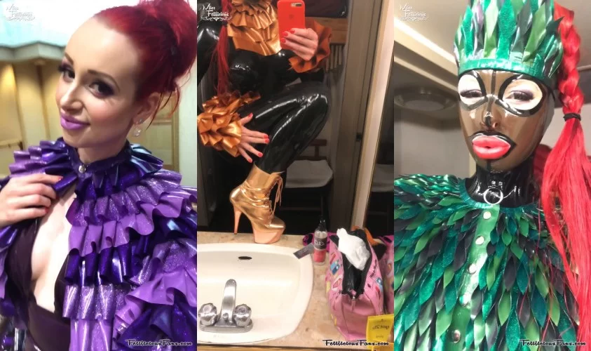 Miss Fetilicious - Montreal Kinky Weekend | Shiny Clothes Video