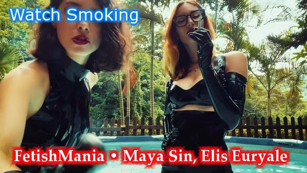 Elis Euryale - Blowing the thick smoke in your face | Cigarette Video
