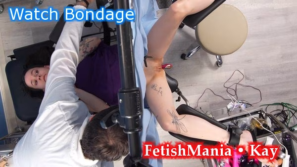 Kay - Speculum is inside to view her vaginal walls | BDSM Video