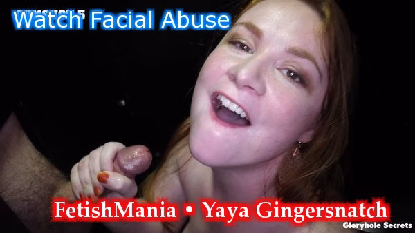 Yaya Gingersnatch - First Time Gloryhole Visit | Cum Play Video