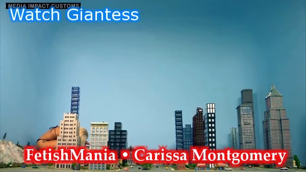 Carissa Montgomery - Evil Giantess swallows you, pathetic tiny | Size Domination Video