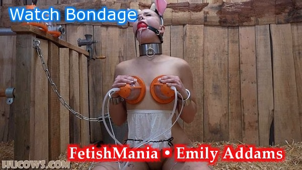 Emily Addams - Tits pumped to three times their original size | BDSM Video
