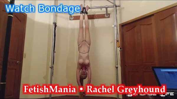 Rachel Greyhound - Block Holding and Suspension | BDSM Video